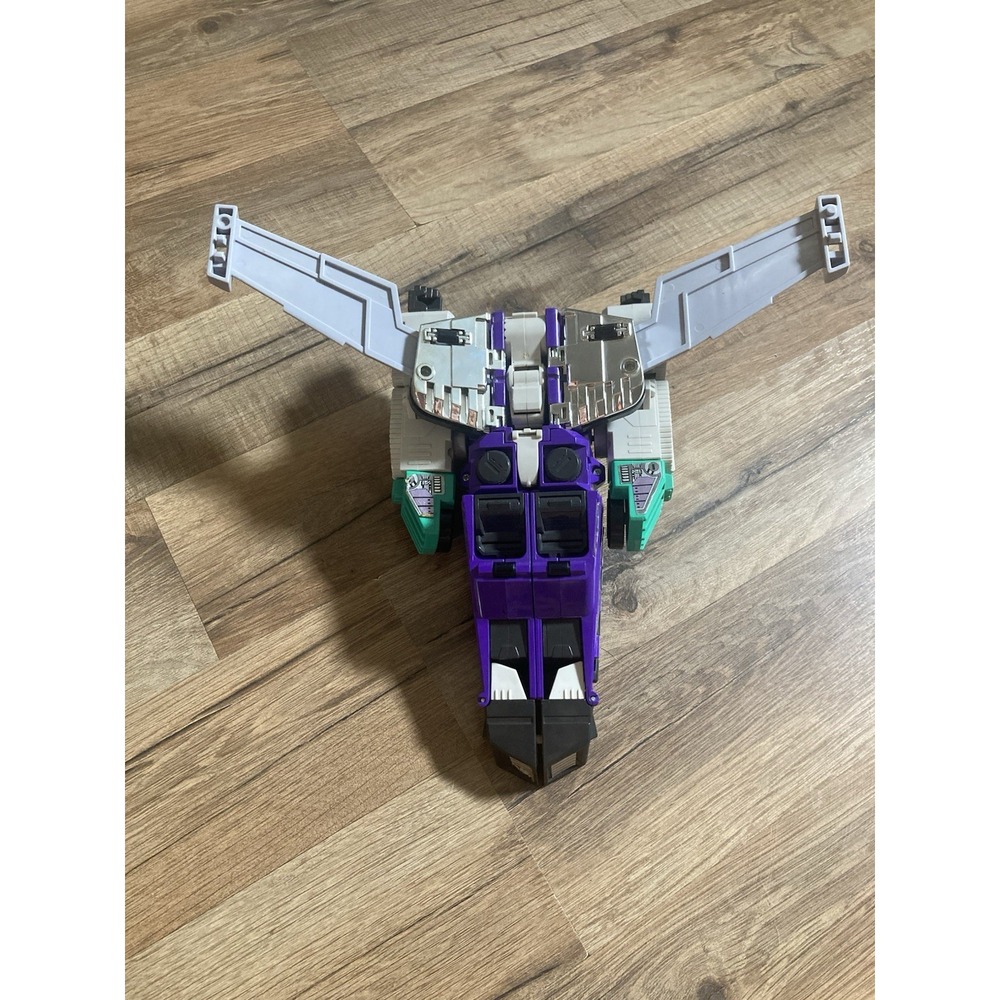1987 Black Purple Teal Six shot G1 Transformers Decepticon Hasbro Six Changer